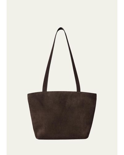 The Row Parker Suede Tote Bag