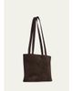 The Row Parker Suede Tote Bag - 2