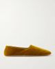 THE ROW Ponti velvet flats - 1