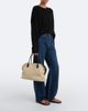 The Row The Row Agnes 15 leather-trimmed canvas tote bag - 6