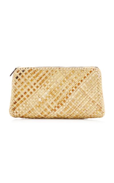The Row The Row Alla Raffia Clutch