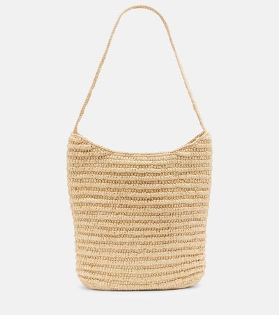 The Row The Row Alma Medium raffia shoulder bag