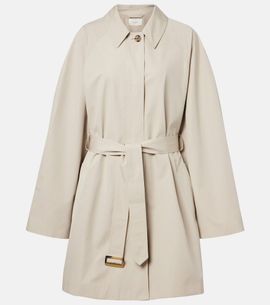 The Row The Row Amaya belted cotton car coat