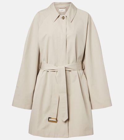 The Row The Row Amaya belted cotton car coat