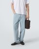 The Row The Row Astra leather-trimmed canvas pouch - 2