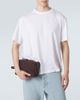 The Row The Row Astra leather-trimmed canvas pouch - 3
