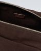 The Row The Row Astra leather-trimmed canvas pouch - 4