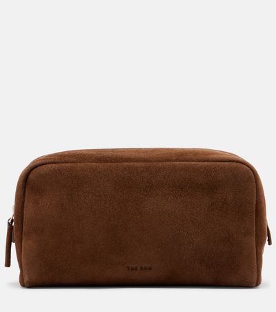 The Row The Row Astra Small suede pouch