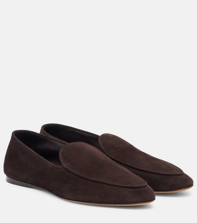The Row The Row Awar suede loafers