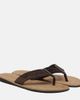 The Row The Row Beach leather-trimmed suede thong sandals - 1