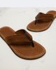 The Row The Row Beach leather-trimmed suede thong sandals - 7