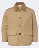 The Row The Row Benka corduroy-trimmed cotton jacket - 1