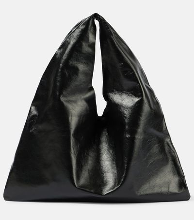 The Row The Row Bindle Small leather tote bag