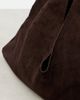 The Row The Row Bindle Small suede top-handle bag - 3