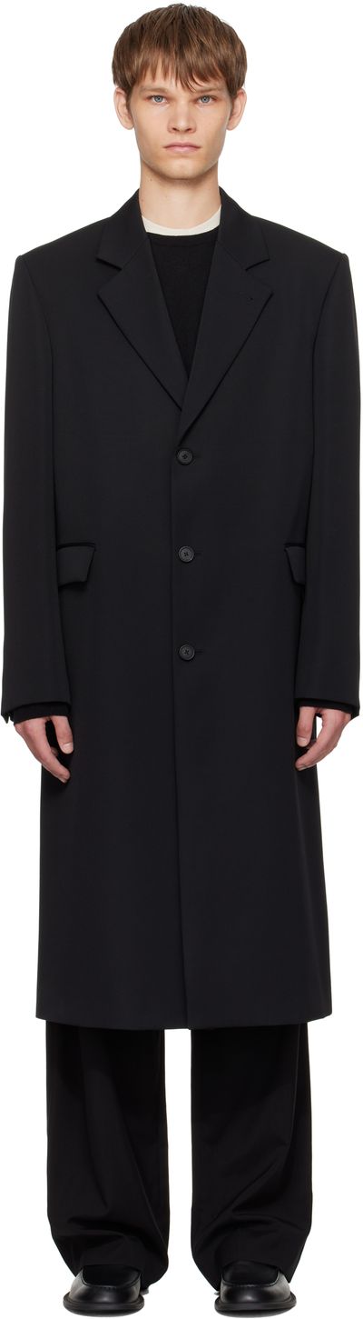 The Row The Row Black Compa Coat