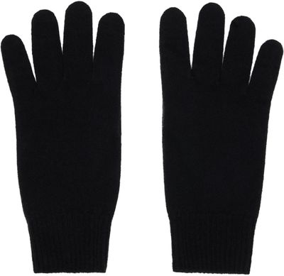The Row The Row Black Leomarie Gloves