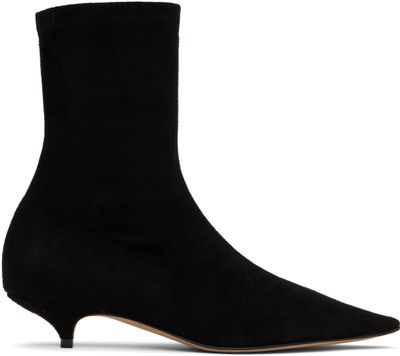 The Row The Row Black Liisa Kitten Boots