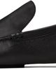 The Row The Row Black Lucca Slip-On Loafers - 3