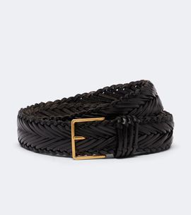 The Row The Row Braided leather belt