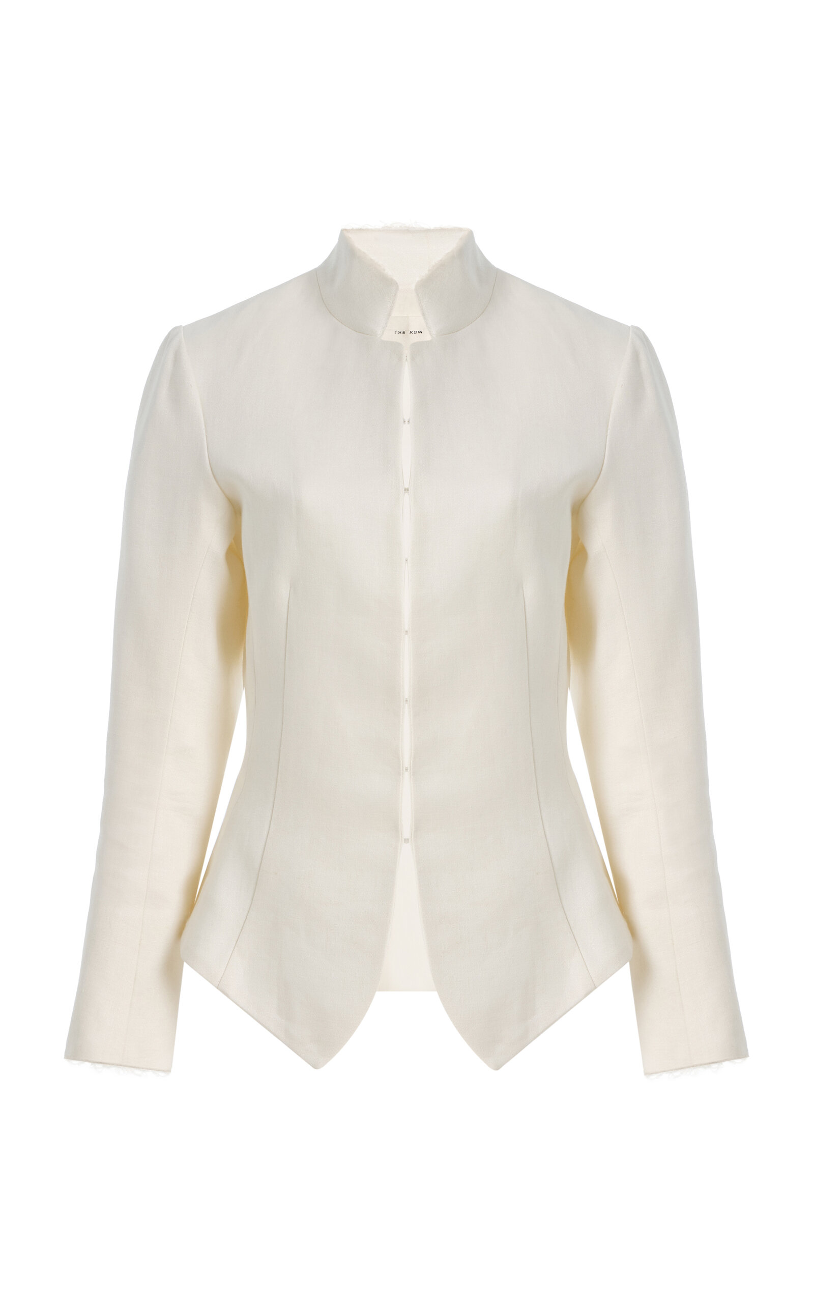 The Row The Row Brianda RawEdge Linen Jacket