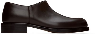 The Row The Row Brown Nobilis Loafers