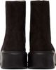 The Row The Row Brown Zipped I Boots - 2