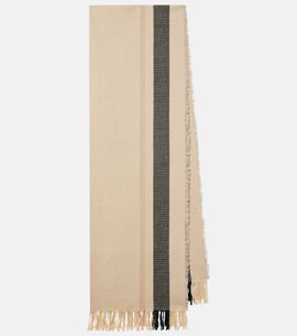 The Row The Row Cadia cotton and linen scarf