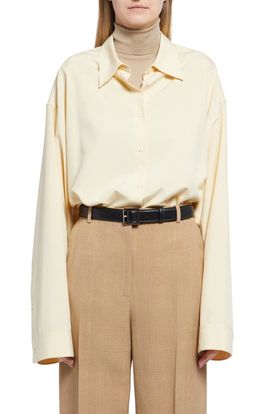 The Row The Row Caroline Oversize Button-Up Shirt