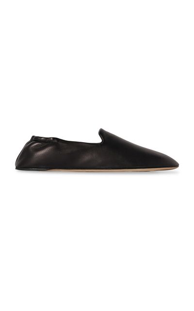 The Row The Row Casa Leather Slippers