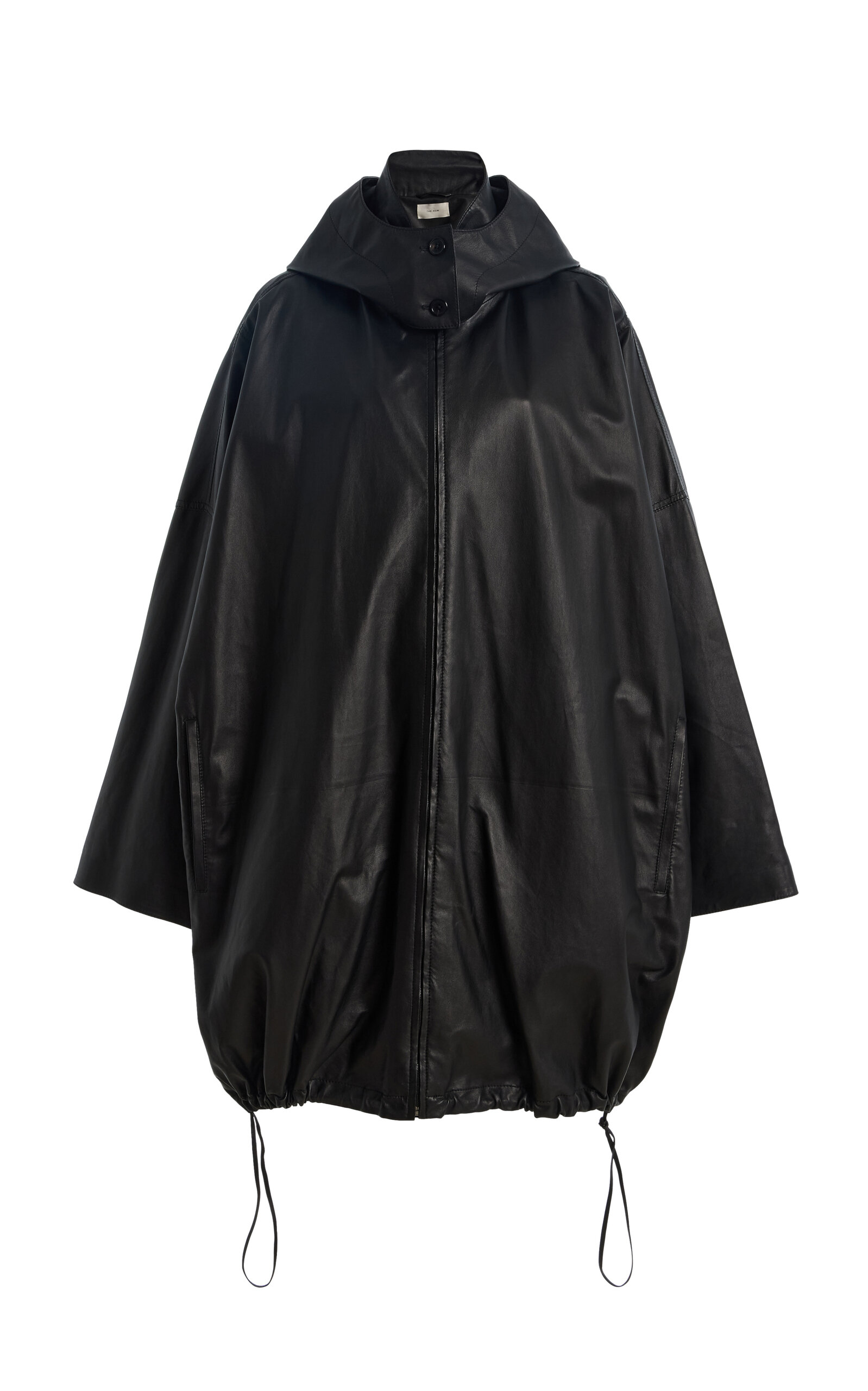 The Row The Row Cassandre Plonge Leather Coat