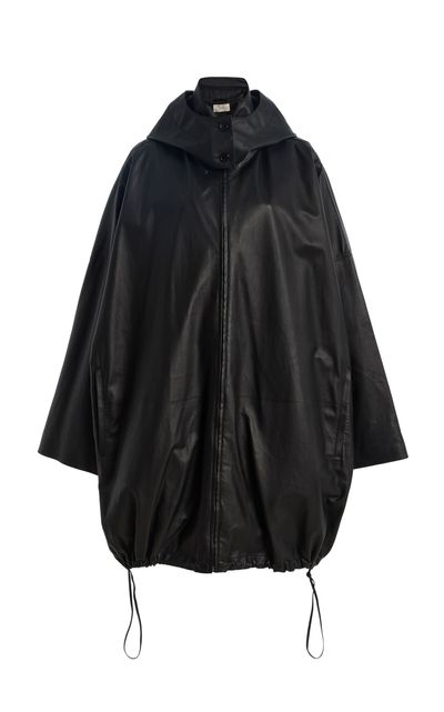 The Row The Row Cassandre Plonge Leather Coat
