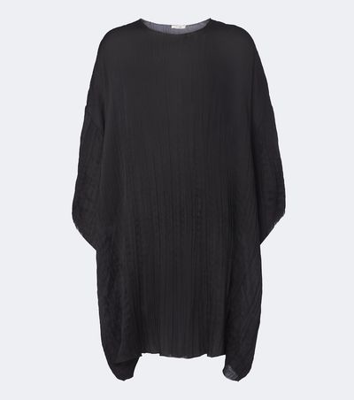 The Row The Row Catena oversized pleated silk blouse