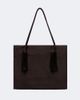 The Row The Row Cecily Tassel silk duchesse top-handle bag - 1