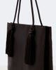 The Row The Row Cecily Tassel silk duchesse top-handle bag - 6