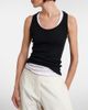 The Row The Row Cendrea ribbed-knit cotton tank top - 2