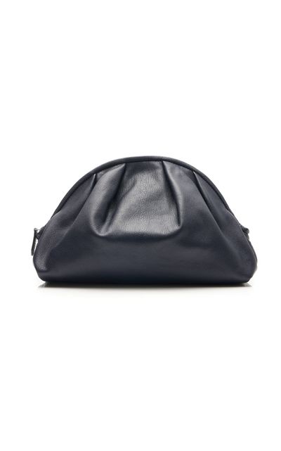 The Row The Row Charlotte Leather Clutch