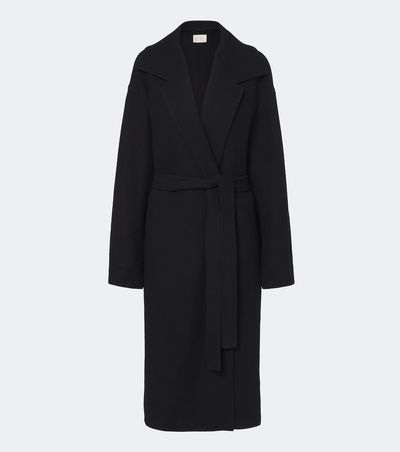 The Row The Row Ciara wool and cashmere-blend wrap coat
