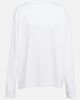 The Row The Row Ciles long-sleeved cotton top - 1