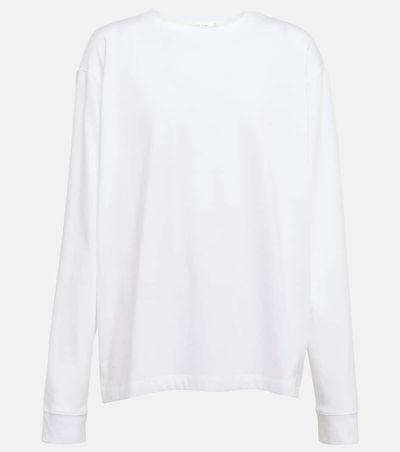 The Row The Row Ciles long-sleeved cotton top