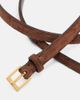 The Row The Row City suede belt - 3
