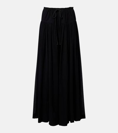 The Row The Row Cotton muslin maxi skirt