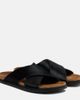The Row The Row Cross calf hair sandals - 1