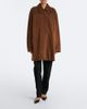 The Row The Row Dakara suede coat - 2