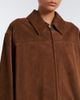 The Row The Row Dakara suede coat - 3