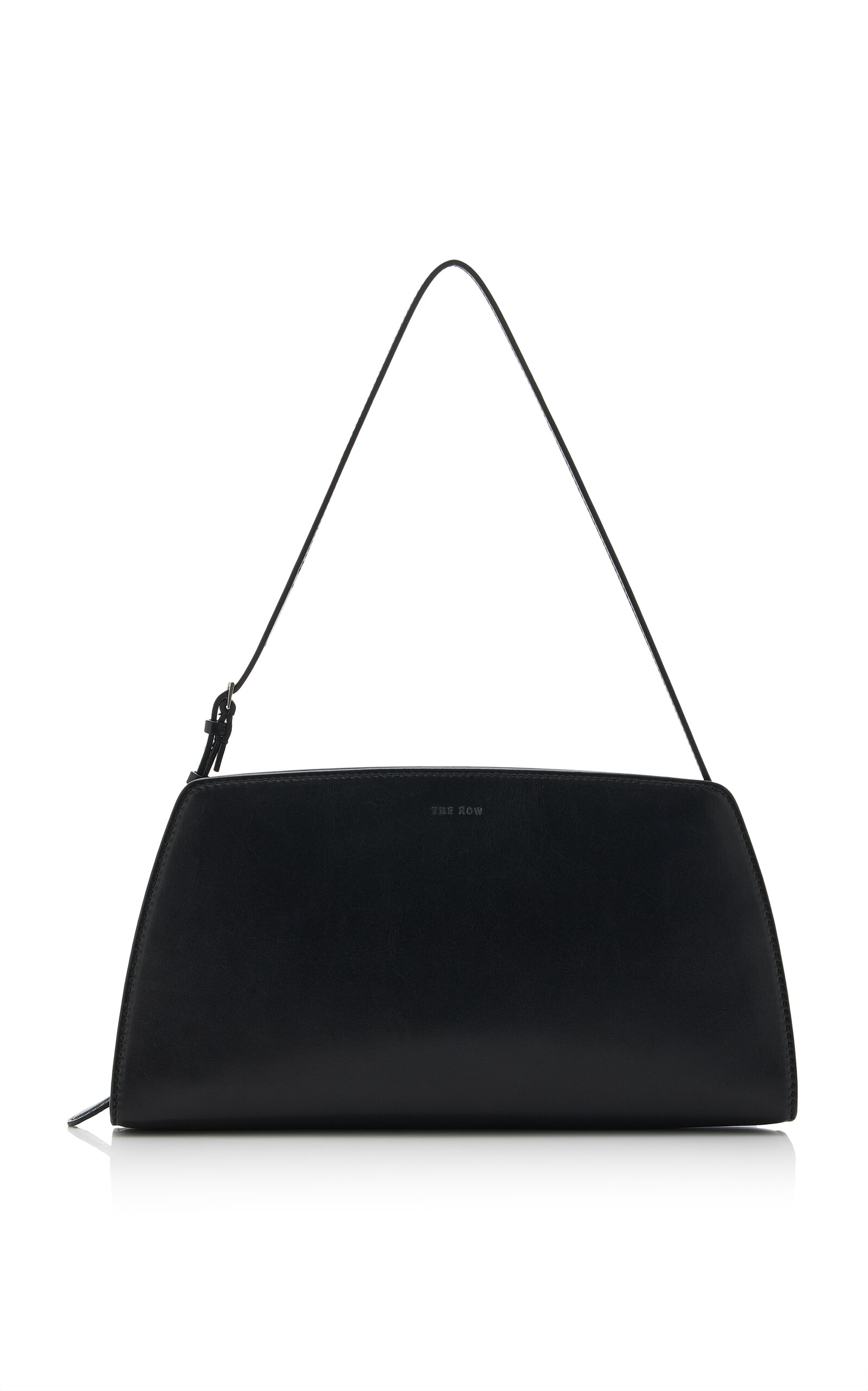 The Row The Row Dalia Leather Baguette Bag