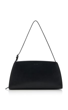 The Row The Row Dalia Leather Baguette Bag