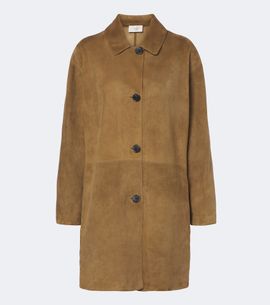 The Row The Row Damir suede coat