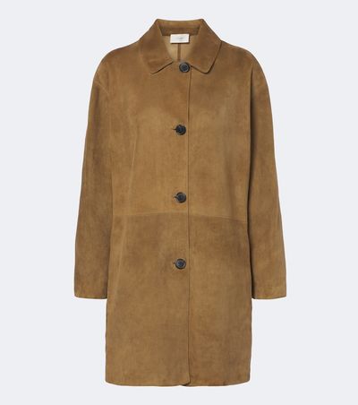 The Row The Row Damir suede coat