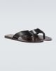 The Row The Row Dan leather thong sandals - 1