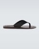 The Row The Row Dan leather thong sandals - 5